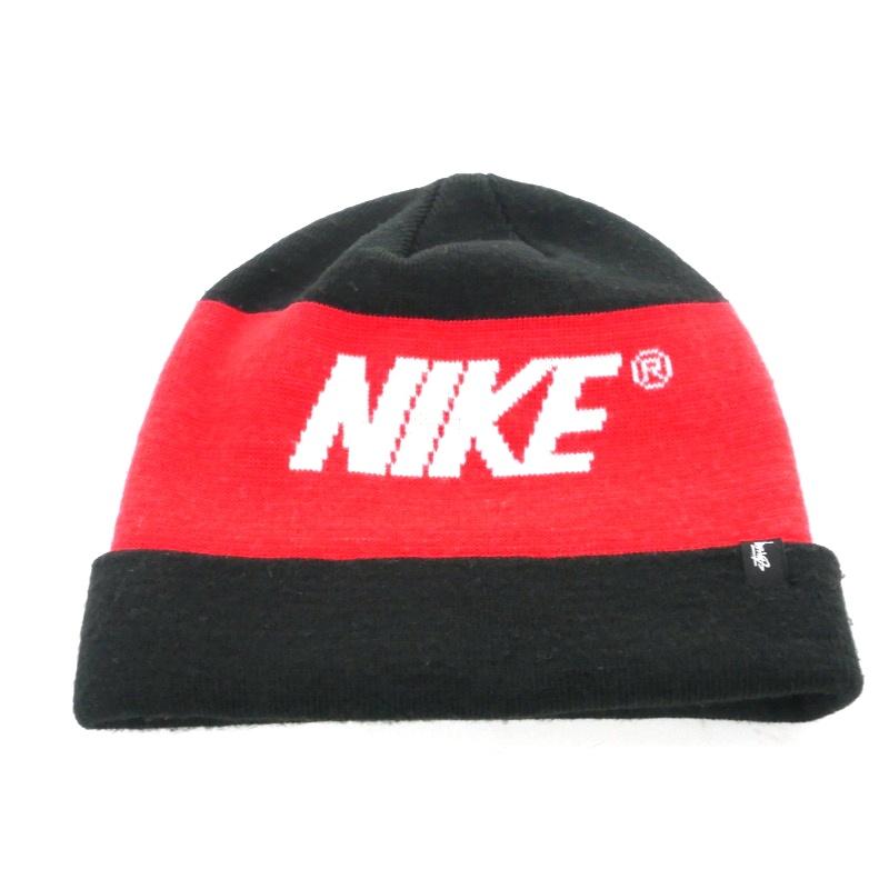 STUSSY（ステューシー） × ナイキ NIKE ニット帽 ニットキャップ 帽子