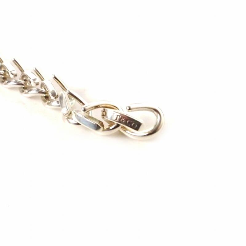 Nティファニー フォージブレスレット シルバー925 付属品全てあり ティファニー TIFFANY & CO. フォージ ブレスレット ミディアム