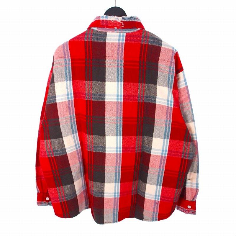 未使用品 セントマイケル SAINTMICHAEL FLANNEL SHIRT チェックシャツ
