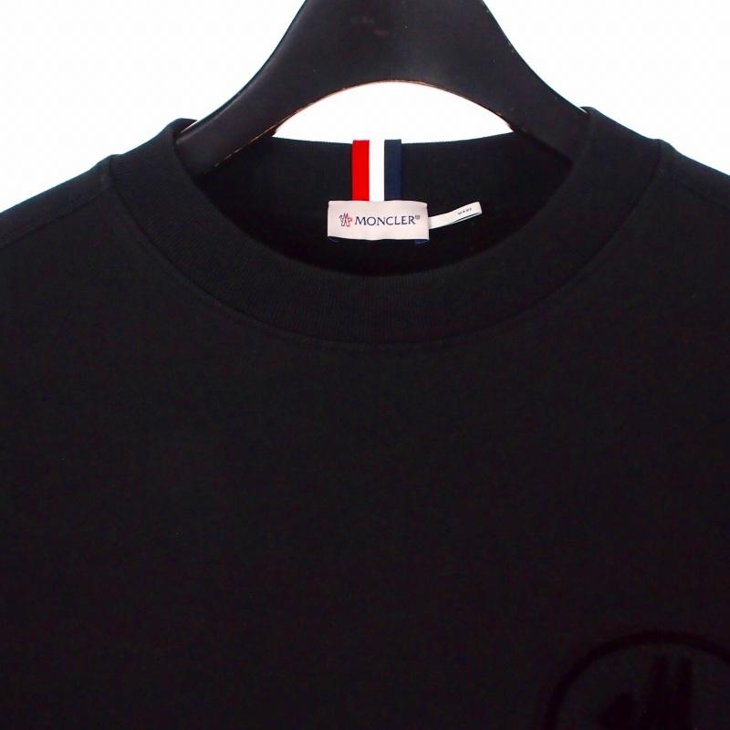 MONCLER（モンクレール） MONCLER MAGLIA GIROCOLLO ロゴワッペン