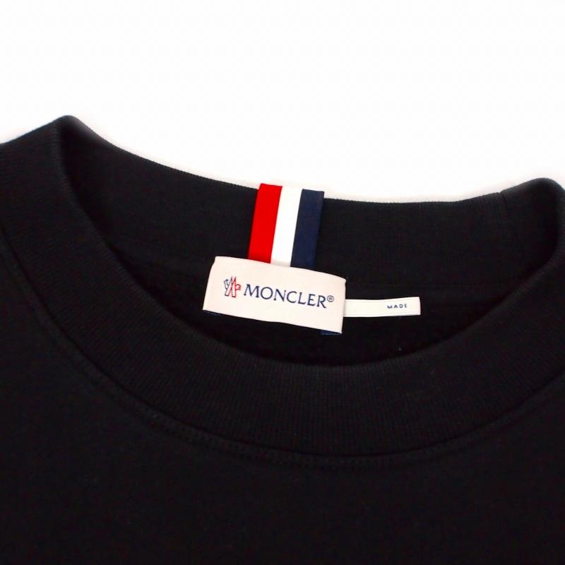 MONCLER（モンクレール） MONCLER MAGLIA GIROCOLLO ロゴワッペン