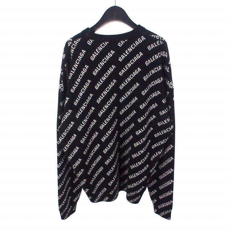 BALENCIAGA（バレンシアガ） BALENCIAGA Mini Allover Logo Sweater 