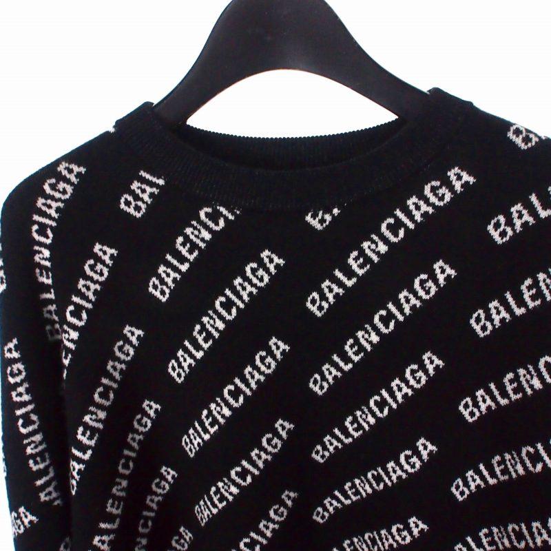 BALENCIAGA（バレンシアガ） BALENCIAGA Mini Allover Logo Sweater 
