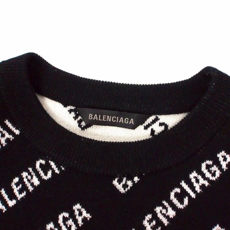 BALENCIAGA（バレンシアガ） BALENCIAGA Mini Allover Logo Sweater 