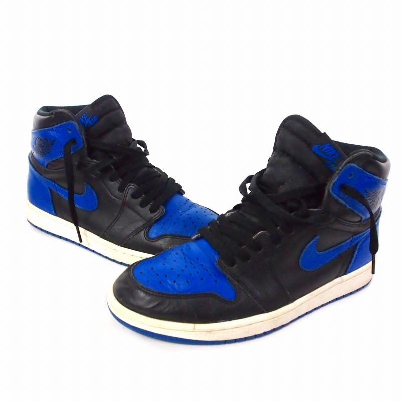 Nike Air Jordan 1 黒/青 27.0 ハイカットシューズ Nike Air Jordan 1 黒/青 27.0 ハイカットシューズ 【公式通販】
