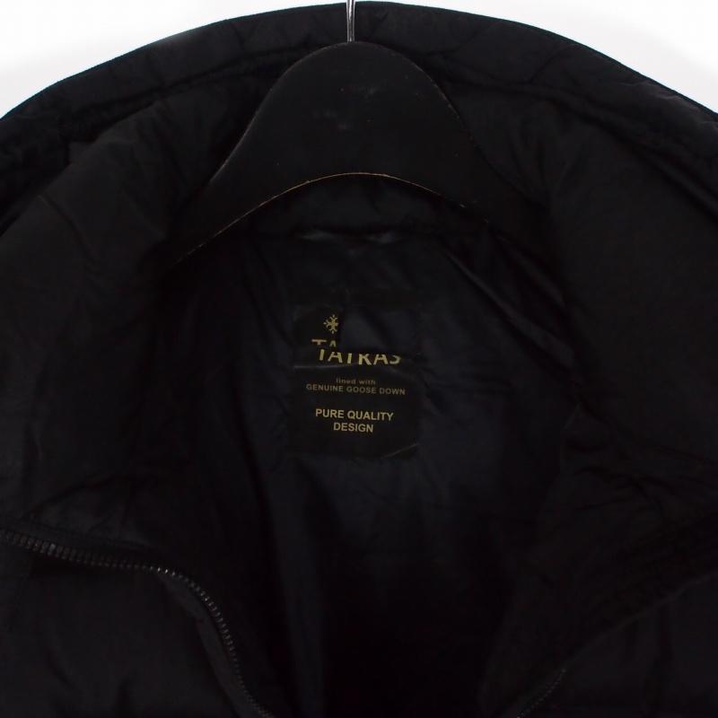 タトラス　ダウンベスト　クローネ　サイズ05 黒 タトラス TATRAS クローネ ダウンベスト ナイロン フード付き 2 黒 /UO