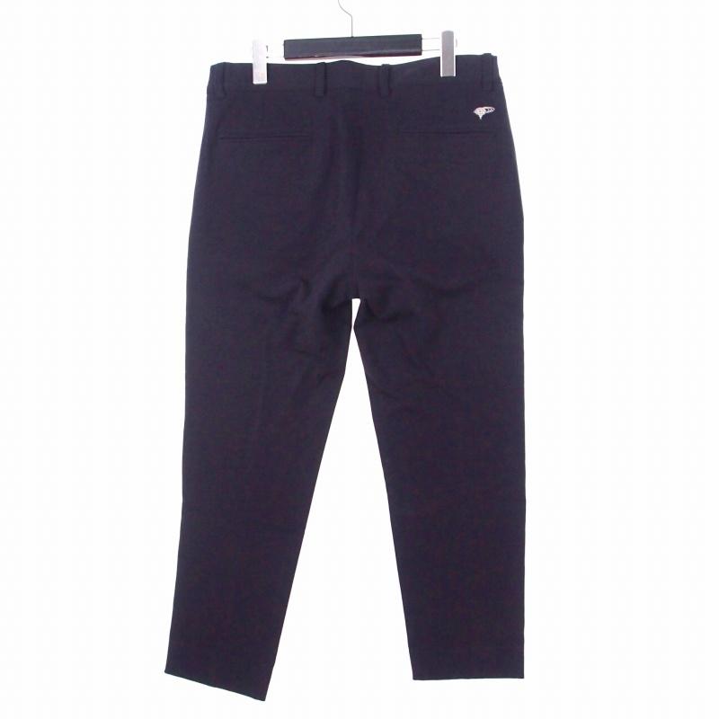 【新品タグ付き】BEAMS GOLFスラックス パンツ　メンズウェアL ネイビー ビームスゴルフ BEAMS GOLF ストレッチ 3D パンツ スラックス 50