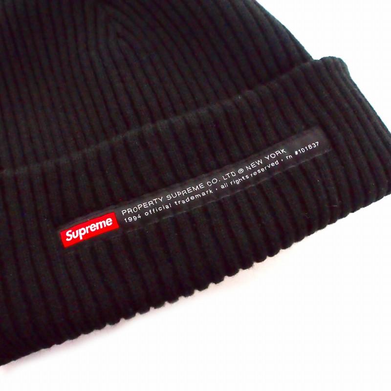 Supreme（シュプリーム） SUPREME 22AW Property Label Beanie