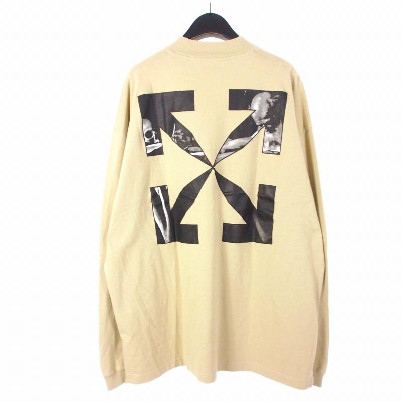 オフホワイト OFF WHITE 22SS CARAVAGGIO ARROW SLIM S/S TEE ロング