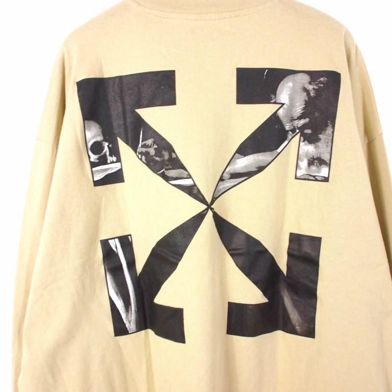 オフホワイト OFF WHITE 22SS CARAVAGGIO ARROW SLIM S/S TEE ロング