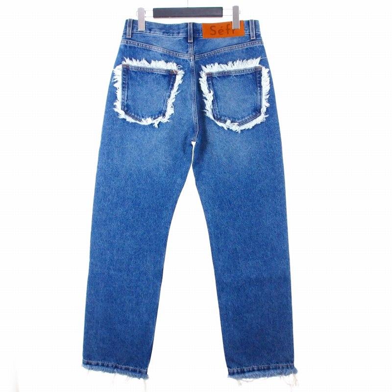 パンツ セファ Sefr 25AW デニムパンツ ジーンズ 31 インディゴ