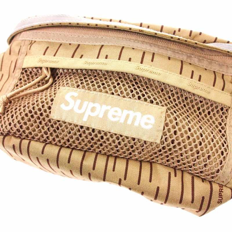 Supreme（シュプリーム） SUPREME 24FW Waist Bag Tan Raindrop