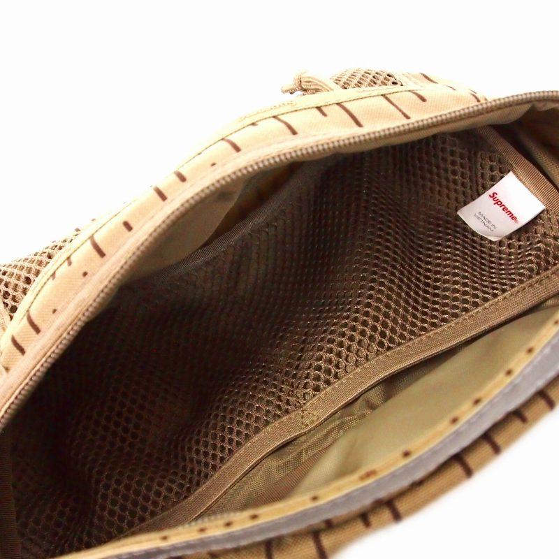 Supreme（シュプリーム） SUPREME 24FW Waist Bag Tan Raindrop