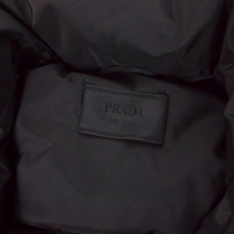 PRADA（プラダ） PRADA DOWN VEST ダウンベスト ロゴプレート 48