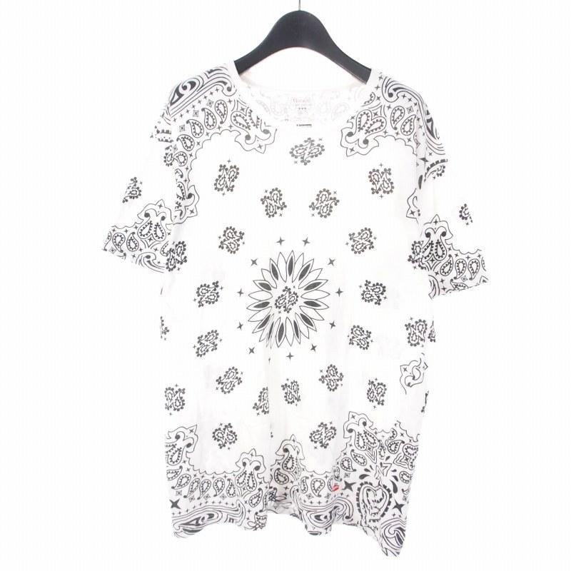 未使用 Supreme Hanes バンダナ T 2枚セット L Supreme（シュプリーム） × ヘインズ Hanes Bandana Tagless Tee