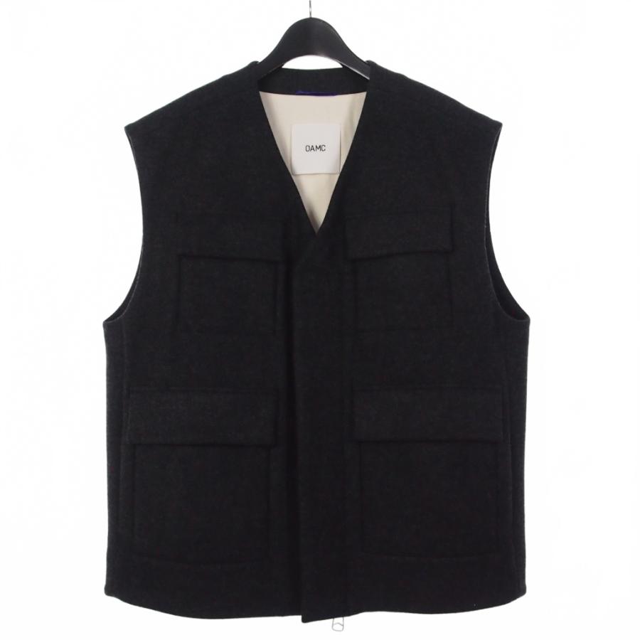 未使用品 オーエーエムシー OAMC 23AW TETON VEST ウール ベスト ジレ