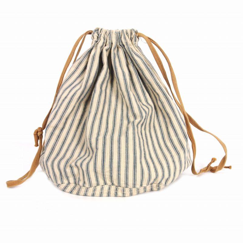 ザリアルマッコイズ THE REAL McCOY'S TICKING STRIPE POUCH BAG