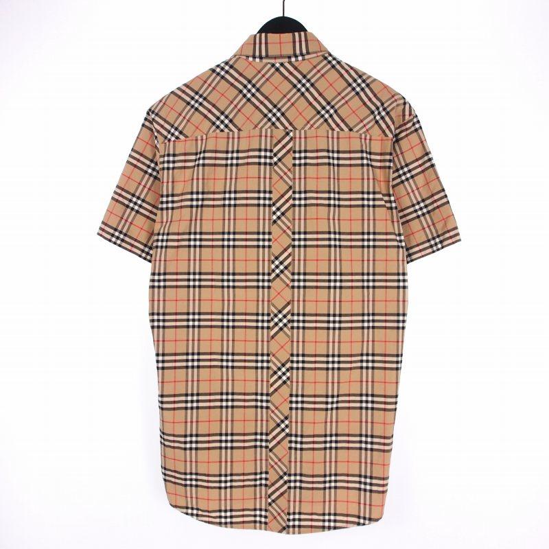 BURBERRY（バーバリー） ノバチェック シャツ 半袖 S ベージュ