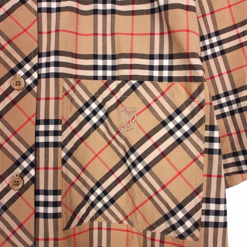 Burberry ノバチェックシャツ M ベージュ 中古・古着通販】BURBERRY (バーバリー) ノバチェックシャツ ベージュ