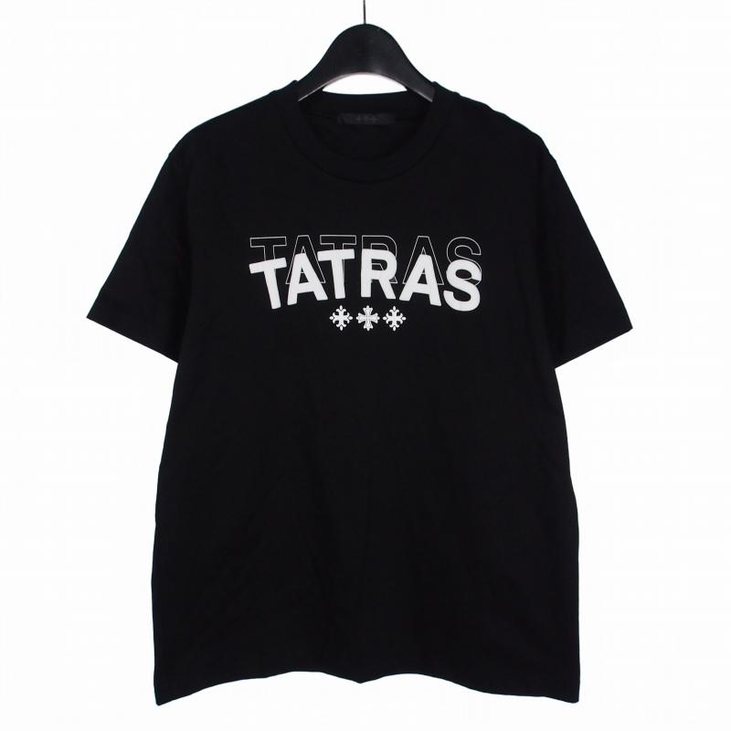 <試着のみ> 美品　TATRAS タトラス　半袖　カットソー　ロゴ タトラス TATRAS 半袖Tシャツ メンズ セロ SELO クルーネック