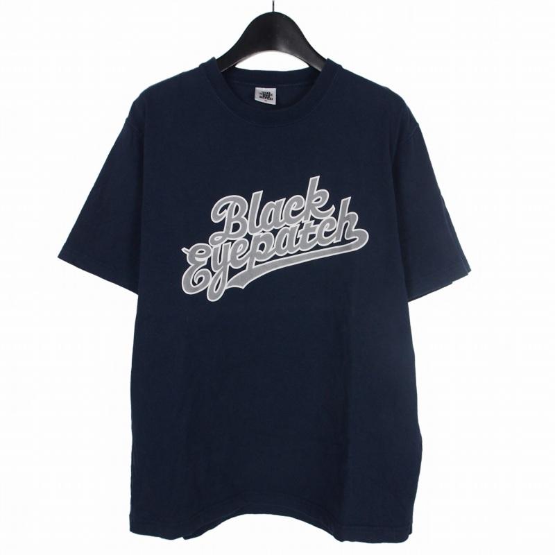 The Black Eye Patch Tシャツ ブラック ブラックアイパッチ THE BLACK EYE PATCH フロントプリント Tシャツ