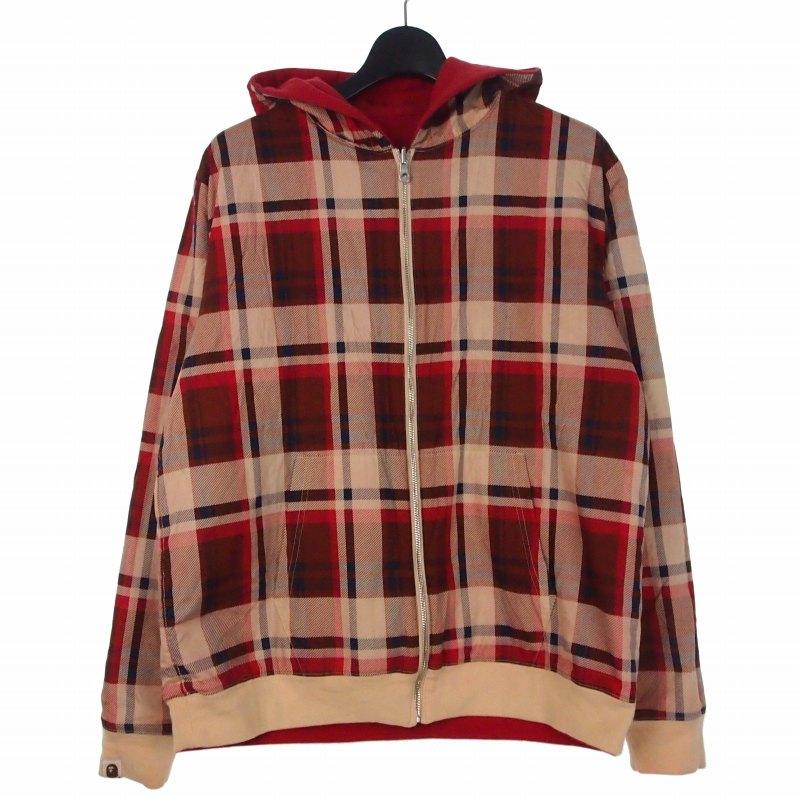 A BATHING APE（アベイシングエイプ） リバーシブル チェック
