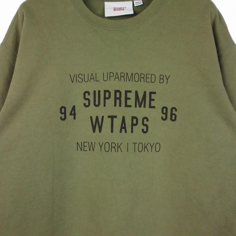 Supreme（シュプリーム） × ダブルタップス WTAPS 21AW クルーネック
