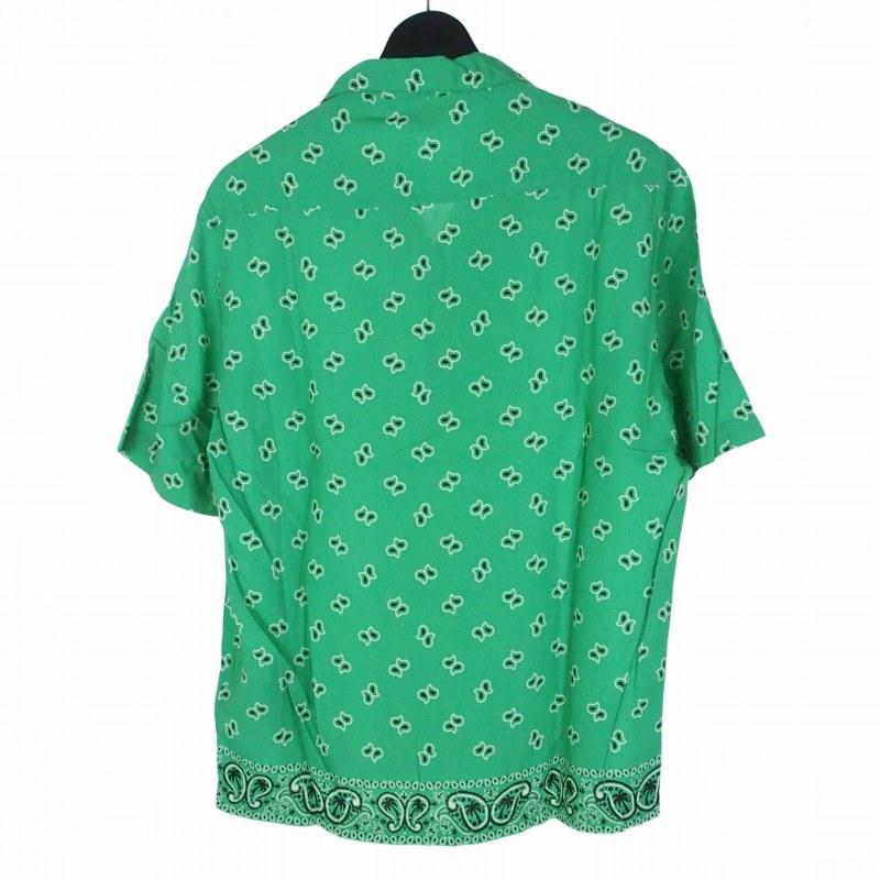未使用品 パームエンジェルス PALM ANGELS PAISLEY BOWLING SHIRT