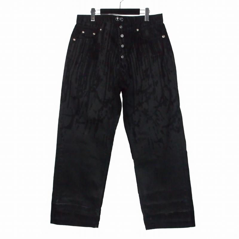 サグクラブ THUG CLUB 25SS Blood Lazered Denim Pants ブラッド 