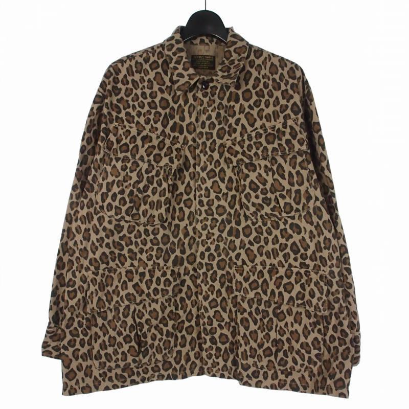 ワコマリア◆ジャングルファティーグJK◆ 交渉可 WACKO MARIA（ワコマリア） WACKO MARIA 26SS LEOPARD FATIGUE JACKET