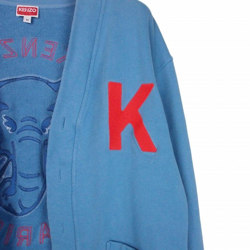 ゲン ケンゾー KENZO 23SS KEN ZO CLASSIC CARDIGAN / CYAN カーディガン M