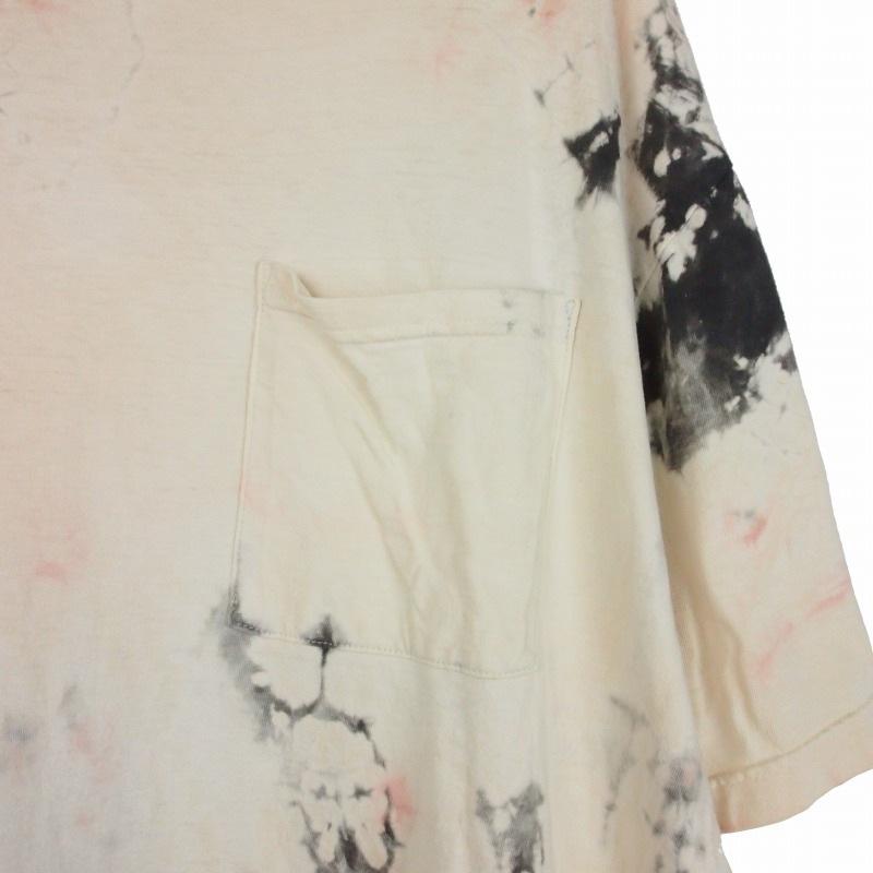キャピタル kapital 22SS 天竺 BONE pt BIG T ASHBURY DYED ボーン 