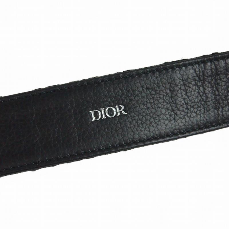 ディオール Dior 35mm マイクロ オブリーク ジャカード ベルト 90