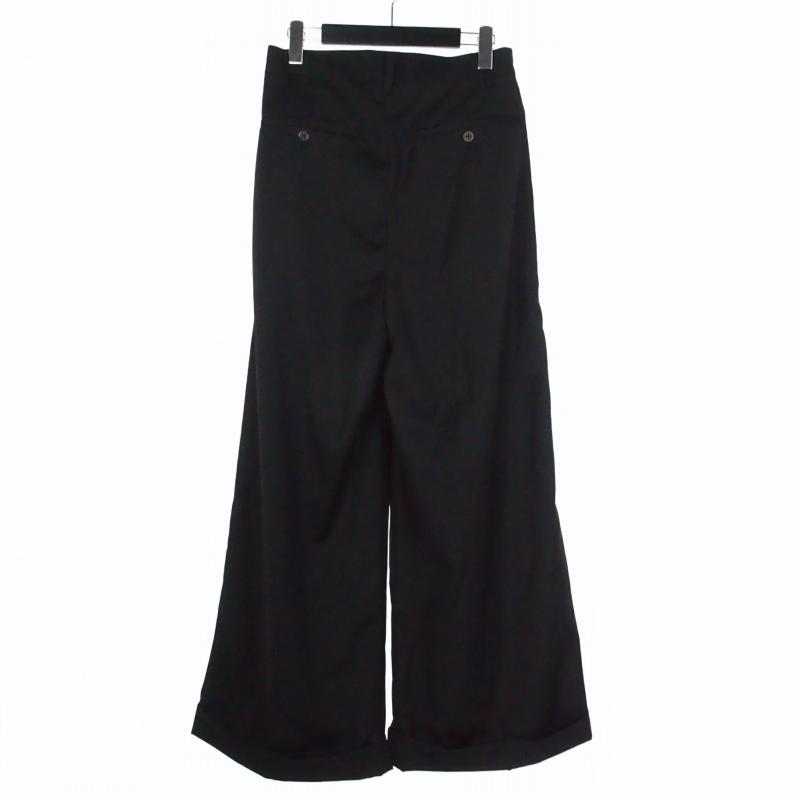 カンファ―ウッド Camphor Wood 2tuck wide baggy slacks 2タックワイド