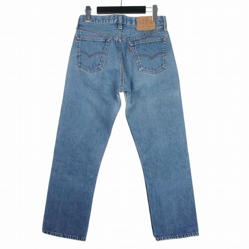 Levi's（リーバイス） アメリカ製 501 ダメージ加工 ストレート デニム