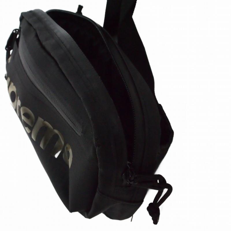 【超美品】supremeシュプリーム　ボディバッグ　黒　ブラック Supreme】2023 FW WEEK10