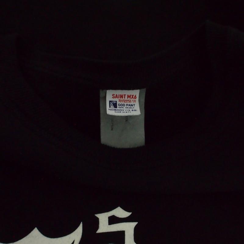 セントマイケル SAINTMICHAEL 25SS MX666 CRW-N SWEAT スウェット トレーナー L ブラック 黒 SM-HR8-0000-043 メンズ_3
