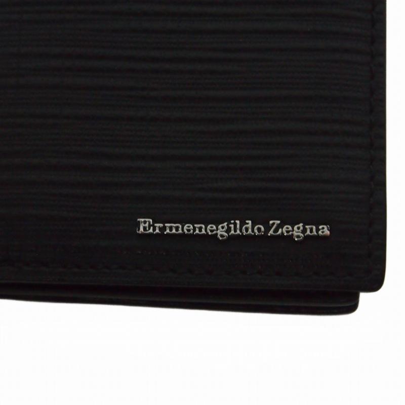 【Ermenegildo Zegna】ビジネスカードケース エルメネジルドゼニア Ermenegildo Zegna レザー ビジネスカードケース