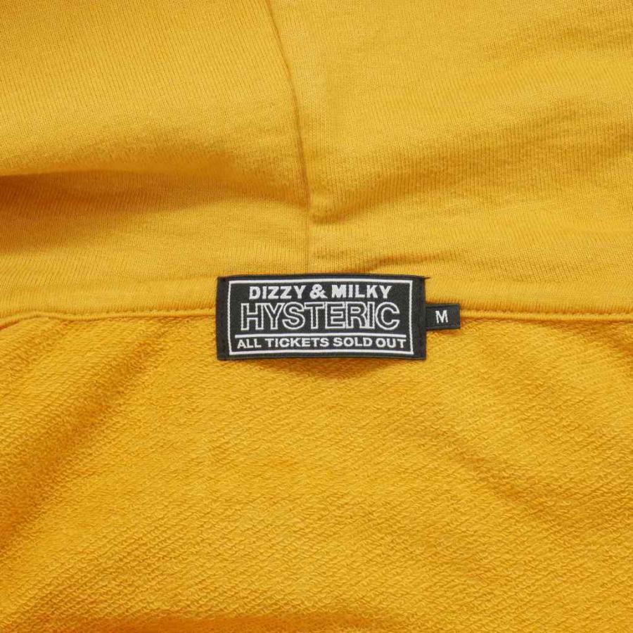 HYSTERIC GLAMOUR MAGIC イエロー ジップパーカー Sサイズ 中古・古着通販】Hysteric Glamour (ヒステリックグラマー) ジップ