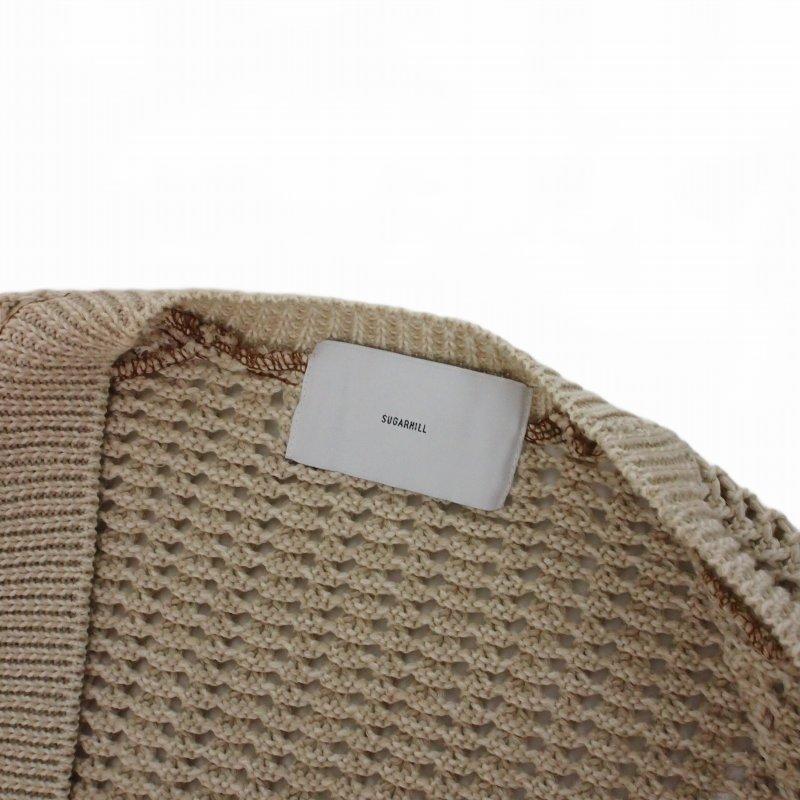 シュガーヒル SUGARHILL COTTON KNIT CARDIGAN コットンニット