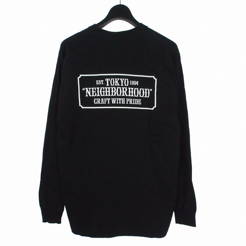 ネイバーフッド NEIGHBORHOOD バックプリント ロングスリーブ ロンT T