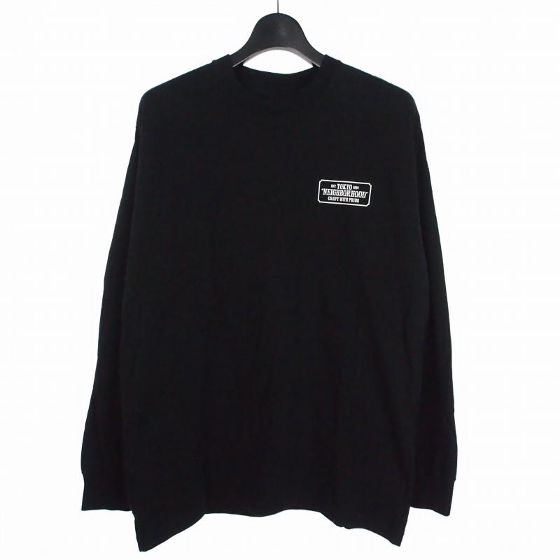 ネイバーフッド NEIGHBORHOOD バックプリント ロングスリーブ ロンT T