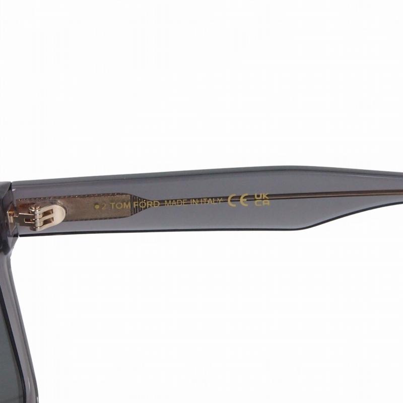 トムフォード TOM FORD ウェリントン型 スクエアシェイプ サングラス アイウェア グレー TF1160-K 国内正規 メンズ レディース_4