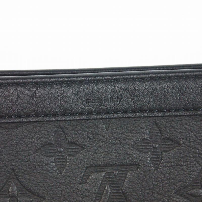 ルイヴィトン LOUIS VUITTON モノグラムシャドウ ガストン・ウェアラブル ウォレット ショルダーバッグ ブラック 黒 M81115 メンズ_3