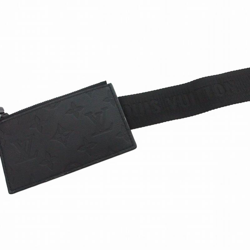 ルイヴィトン LOUIS VUITTON モノグラムシャドウ ガストン・ウェアラブル ウォレット ショルダーバッグ ブラック 黒 M81115 メンズ_5