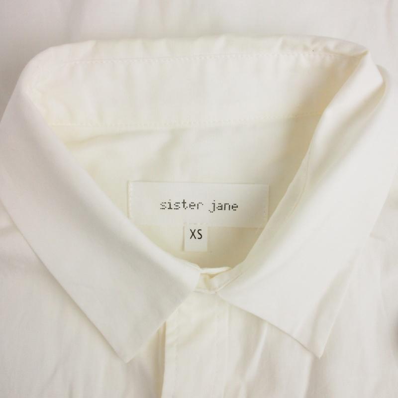 シスタージェーン sister jane Penny Velvet Bow Shirt リボンシャツ