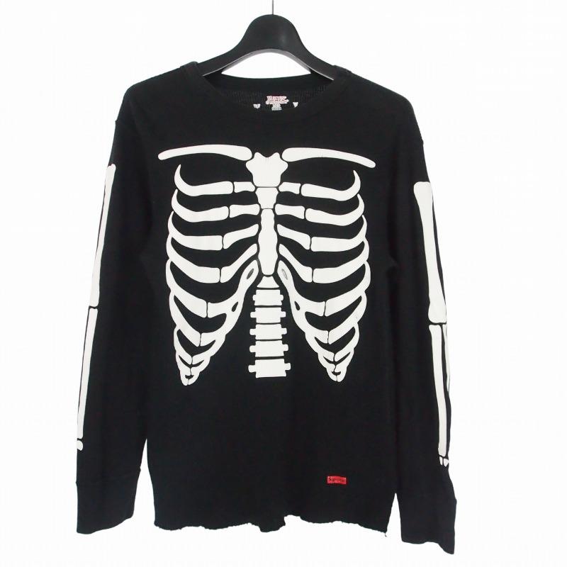 Supreme（シュプリーム） × ヘインズ Hanes 21AW Bones Thermal Crew 