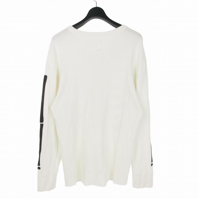 Supreme Hanes Bones Thermal ボーン 骨　サーマル 白 Supreme（シュプリーム） × ヘインズ Hanes 21AW Bones Thermal Crew
