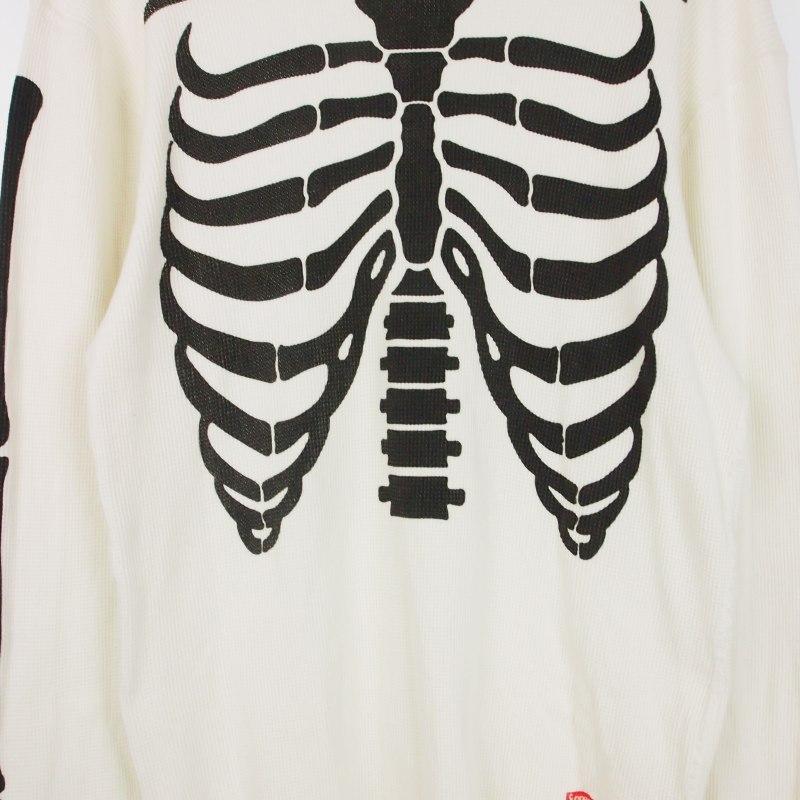Supreme（シュプリーム） × ヘインズ Hanes 21AW Bones Thermal Crew