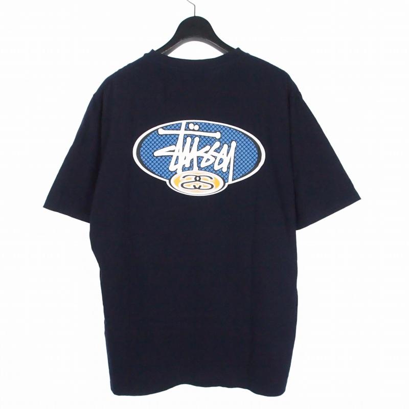 STUSSY（ステューシー） STUSSY USA製 90's 銀タグ ロゴプリント T